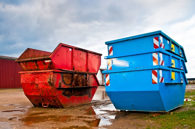 huren afvalcontainer
