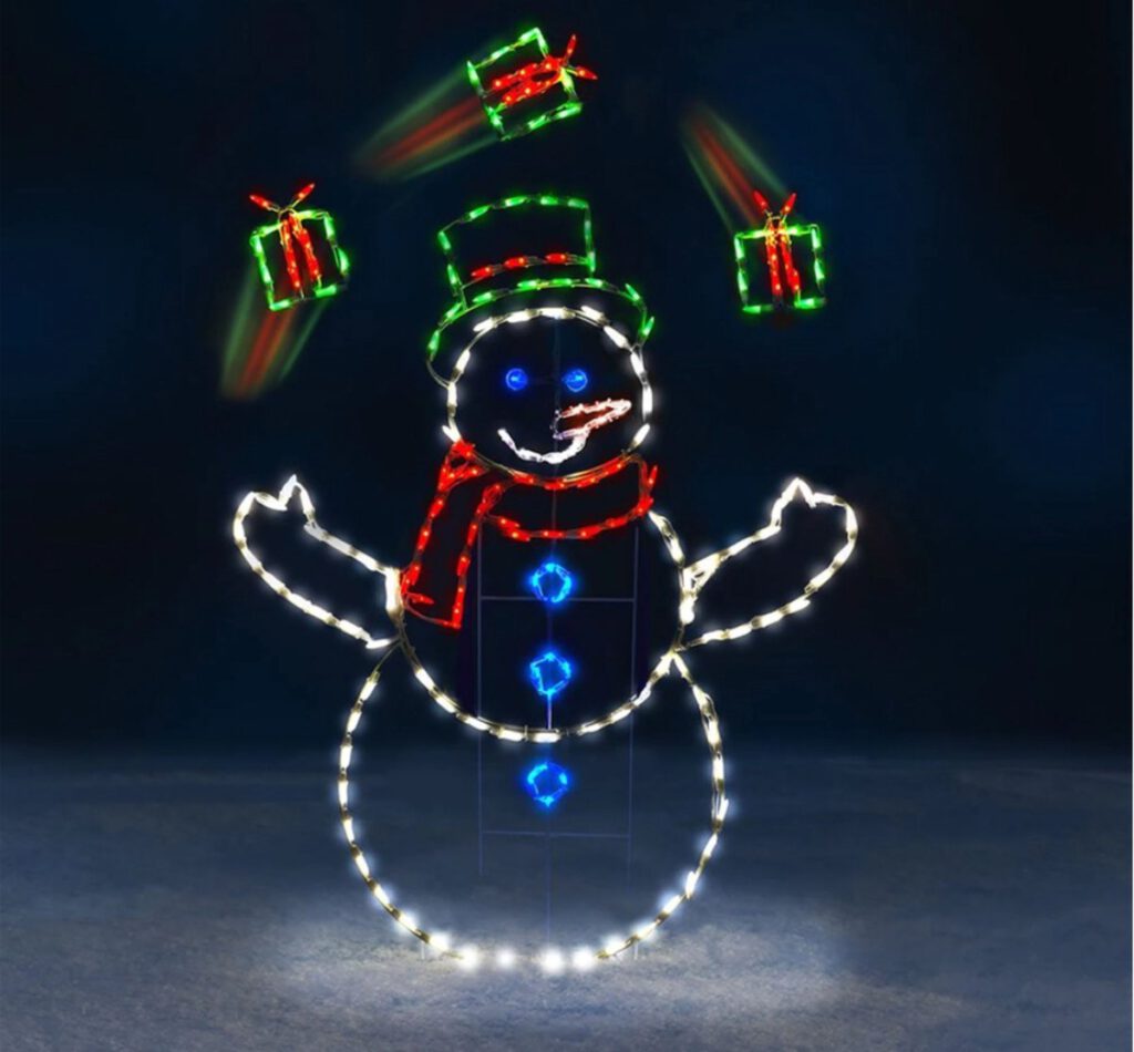 Kerstverlichting Buiten | Sneeuwpop