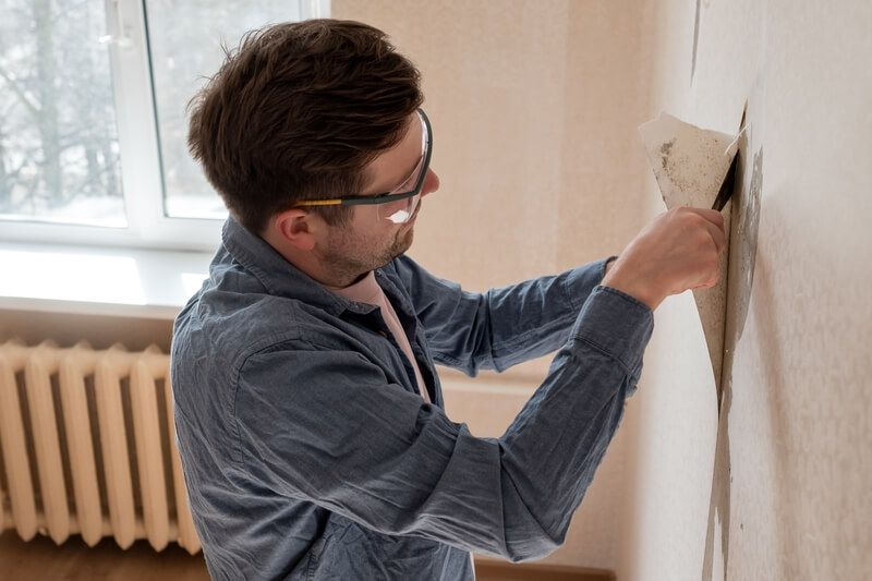 Behang verwijderen tips | Tips voor het verwijderen van behang